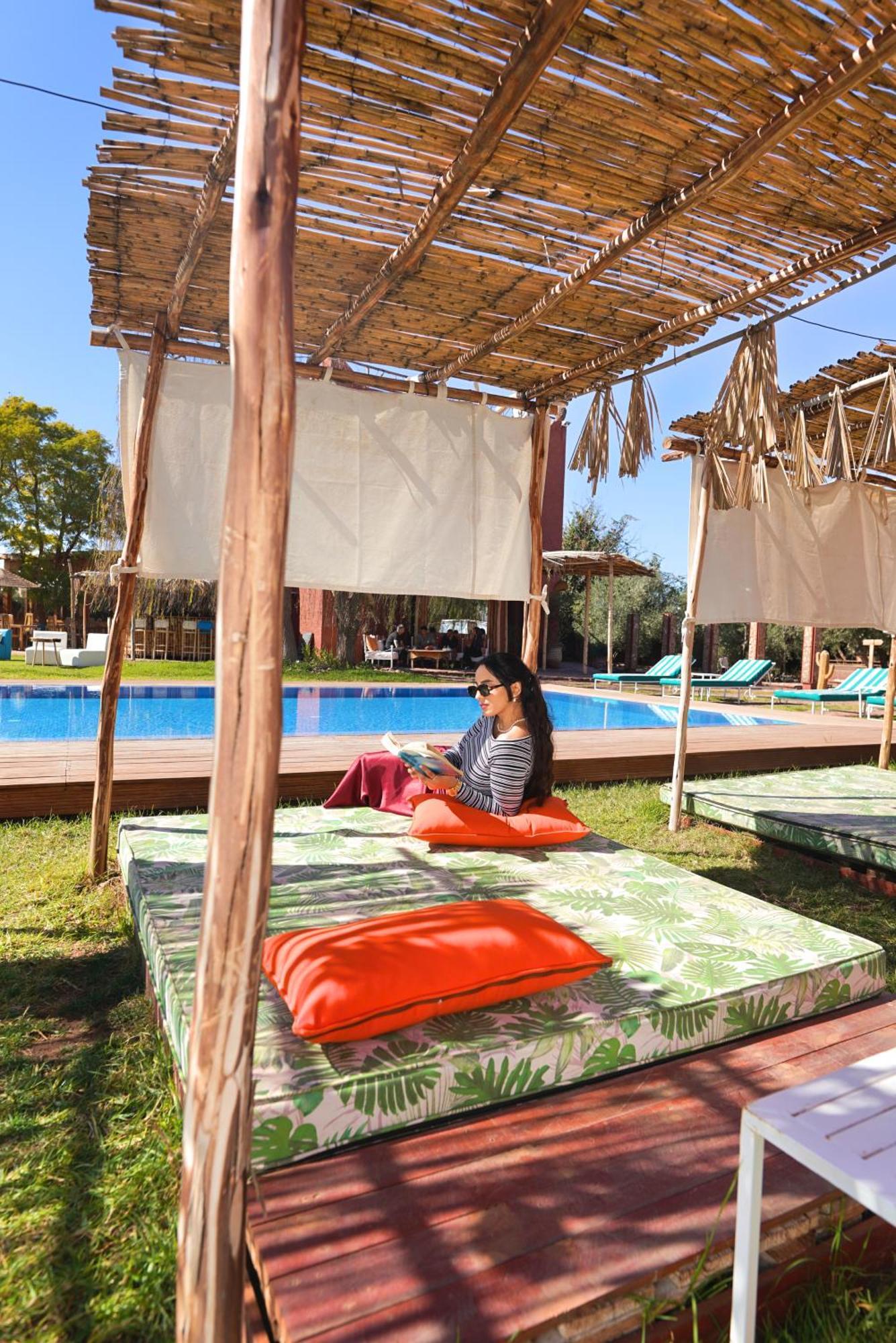 Jnan Lotf Marrakech - Le Jardin De La Bienviellance Hotel El Harkat Luaran gambar